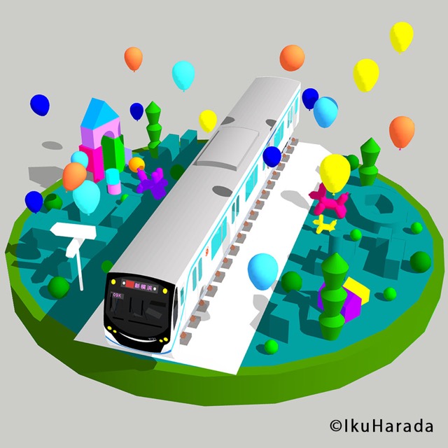 東急新横浜線開業記念限定デザインの鉄道車両やヘッドマークなど４種類のNFTを無料配布